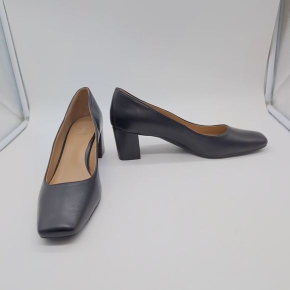 Naturalizer Karina sz 11 Black Women's Heels Pumps Black Leather - Picture 9 of 9